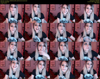 Serafina — 9 minute MyFreeCams cam site download, 480p, Sep 22, 2019
