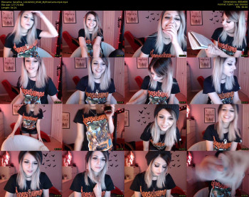 Serafina — 35 minute MyFreeCams cam site download, 480p, Oct 14, 2019