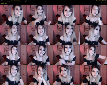 Serafina — 9 minute MyFreeCams cam site download, 480p, Oct 19, 2019