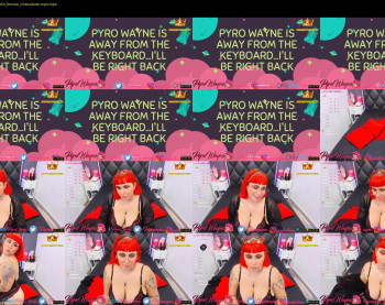 pyrowayne — 54 minute Chaturbate female cam site download, 720p, Aug 3, 2020