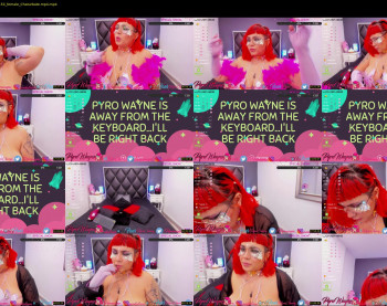 pyrowayne — 59 minute Chaturbate female cam site download, 720p, Oct 31, 2020