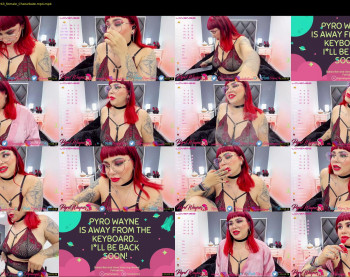 pyrowayne — 74 minute Chaturbate female cam site download, 1080p, Jul 22, 2021