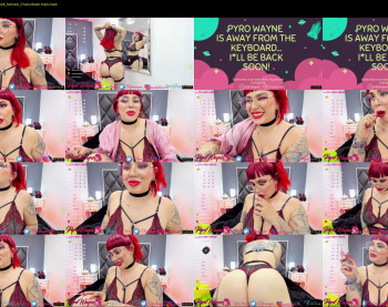 pyrowayne — 71 minute Chaturbate female cam site download, 1080p, Jul 22, 2021