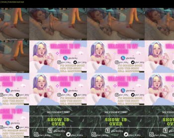 glorikitty — 23 minute Chaturbate female cam site download, 1080p, Aug 21, 2021