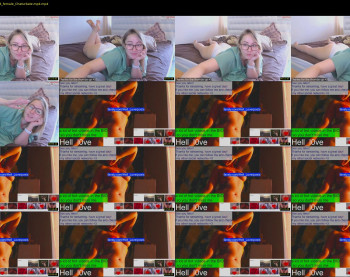 hell_l0ve — 24 minute Chaturbate female cam site download, 720p, Jul 7, 2025